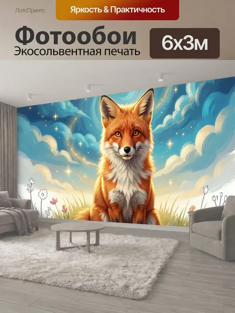600 × 300 см · Экосольвентная печать