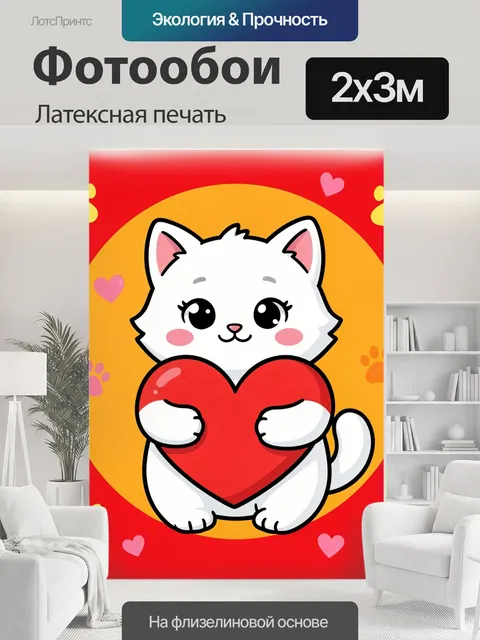 200 × 300 см · Латексная печать