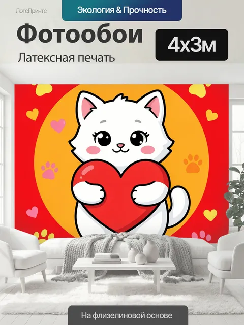 400 × 300 см · Латексная печать
