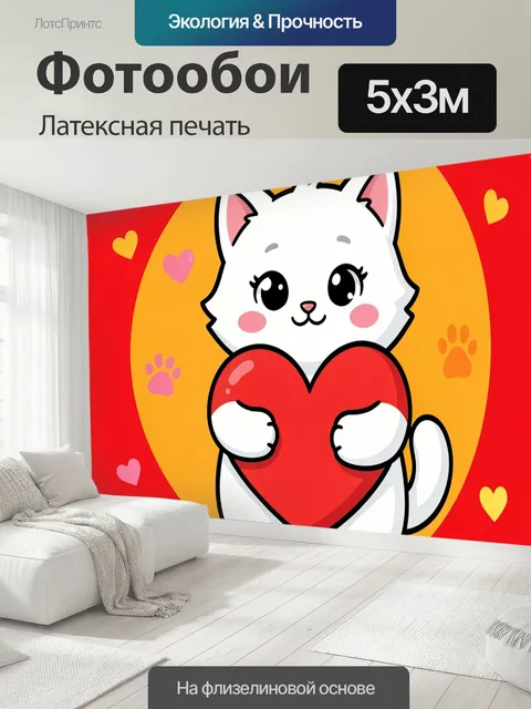 500 × 300 см · Латексная печать