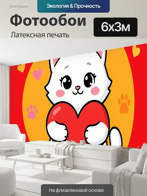 600 × 300 см · Латексная печать