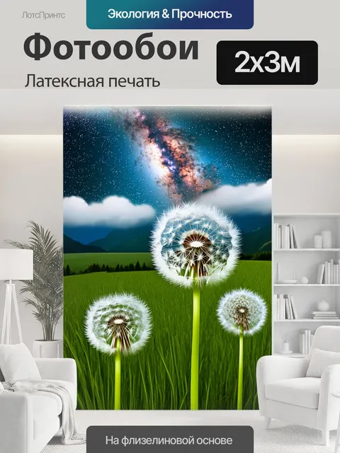 200 × 300 см · Латексная печать