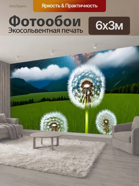 600 × 300 см · Экосольвентная печать