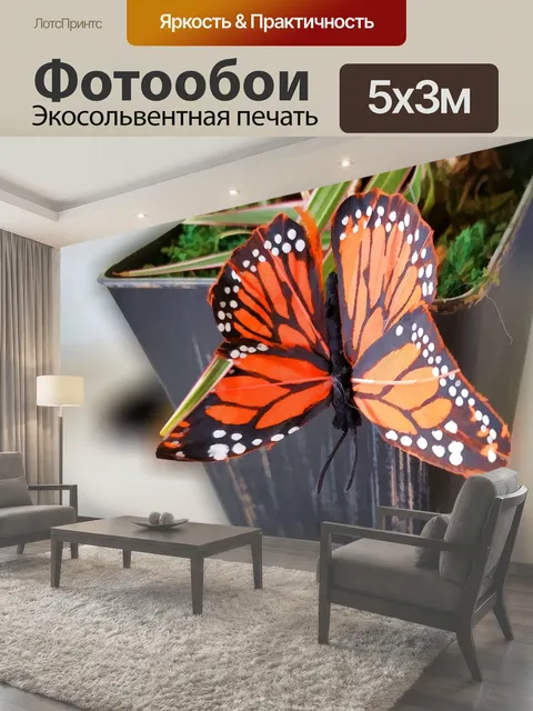 500 × 300 см · Экосольвентная печать