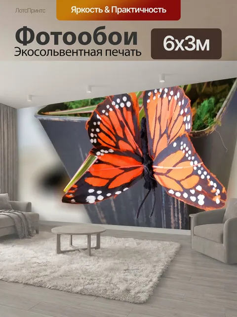 600 × 300 см · Экосольвентная печать