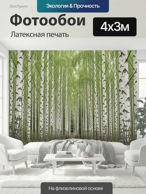 400 × 300 см · Латексная печать