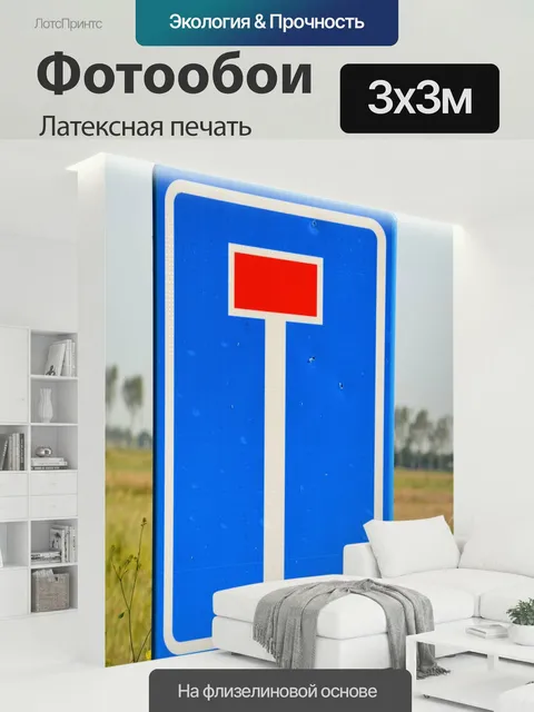 300 × 300 см · Латексная печать