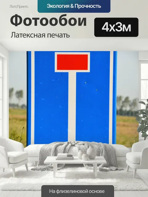 400 × 300 см · Латексная печать