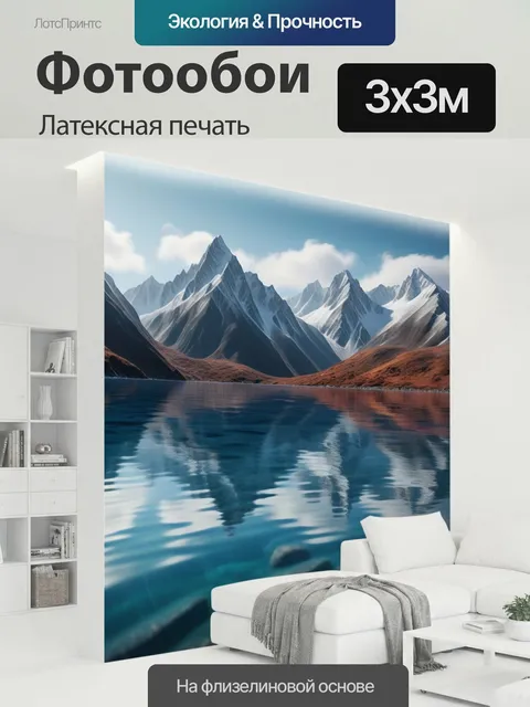 300 × 300 см · Латексная печать