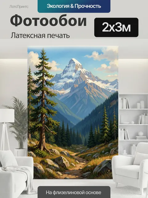 200 × 300 см · Латексная печать