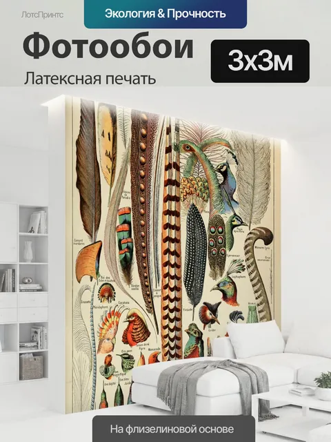 300 × 300 см · Латексная печать