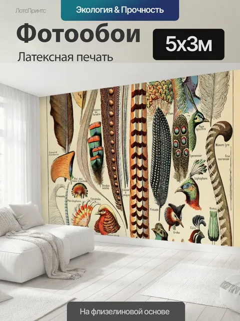 500 × 300 см · Латексная печать