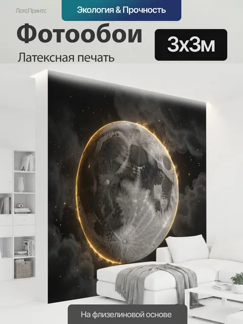 300 × 300 см · Латексная печать