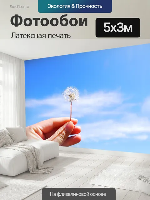 500 × 300 см · Латексная печать