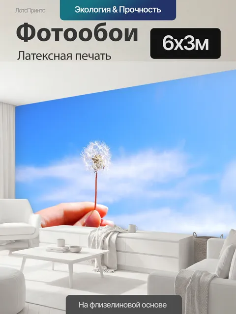 600 × 300 см · Латексная печать