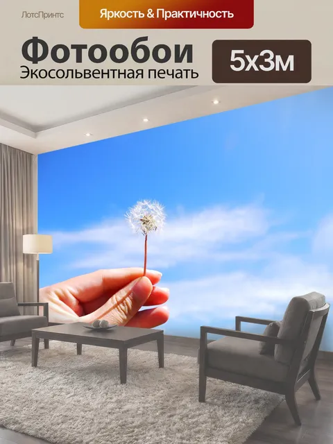 500 × 300 см · Экосольвентная печать