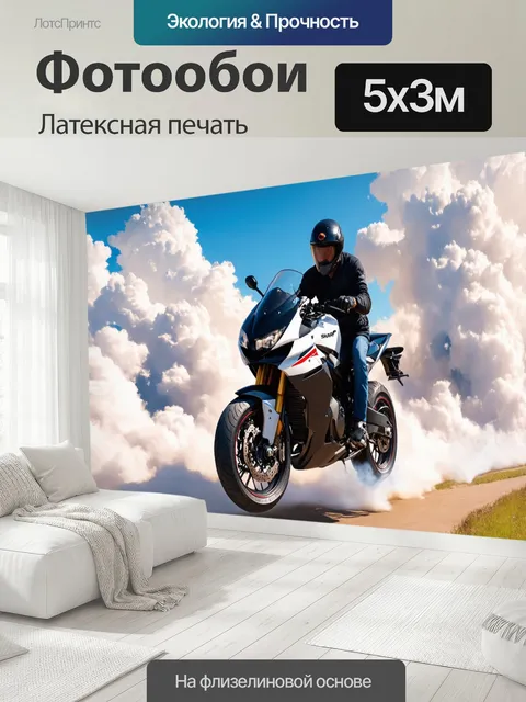 500 × 300 см · Латексная печать