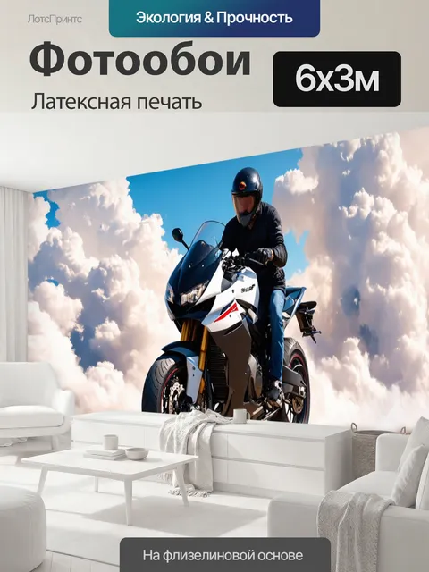600 × 300 см · Латексная печать