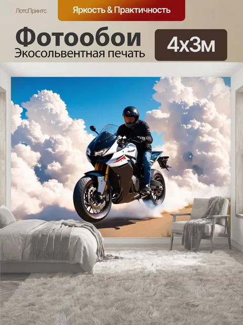 400 × 300 см · Экосольвентная печать