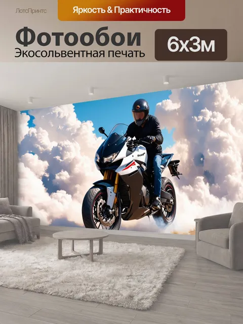 600 × 300 см · Экосольвентная печать