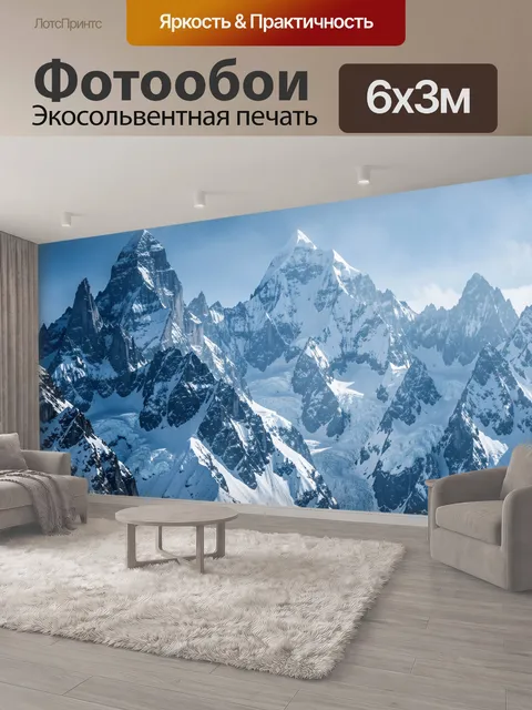 600 × 300 см · Экосольвентная печать