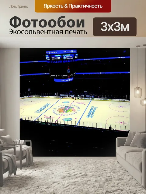 Фотообои Блэкхокс, чикаго, единый центр