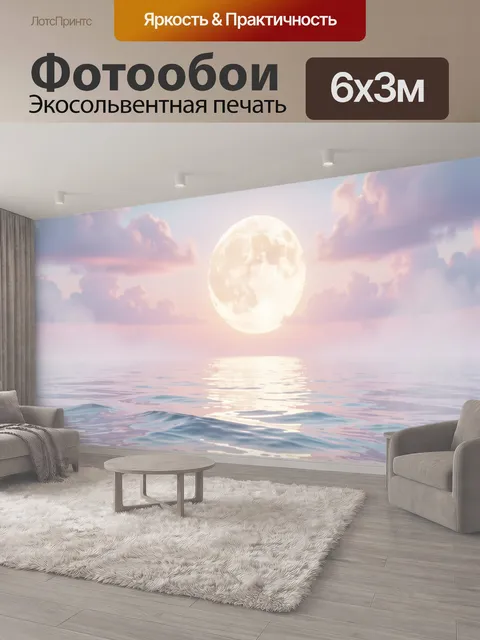 600 × 300 см · Экосольвентная печать