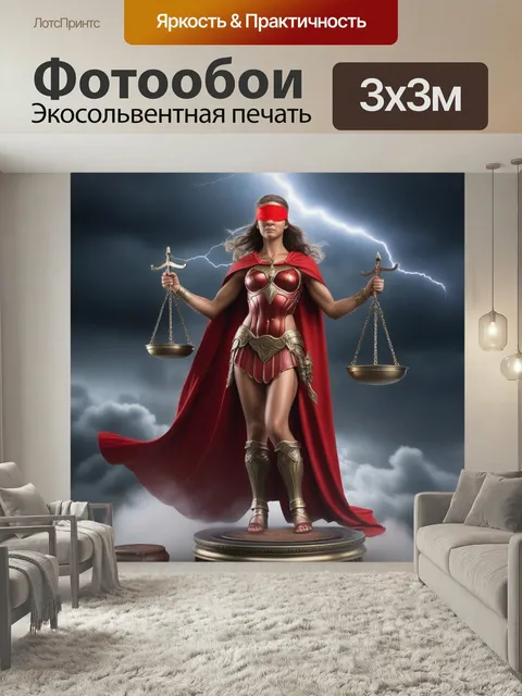 Фотообои Фемида, темида, весы правосудие богиня