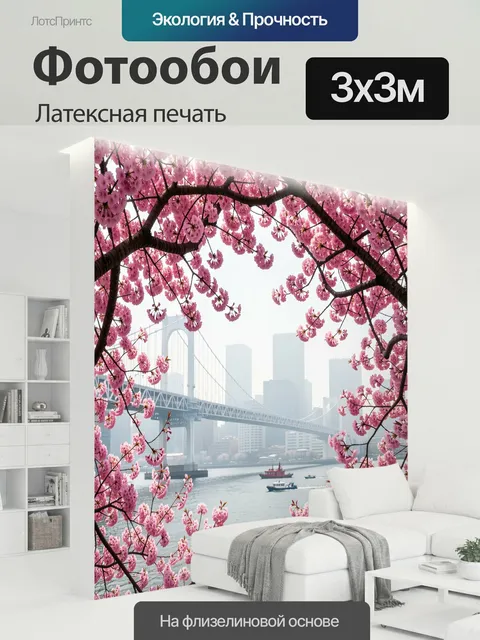 300 × 300 см · Латексная печать