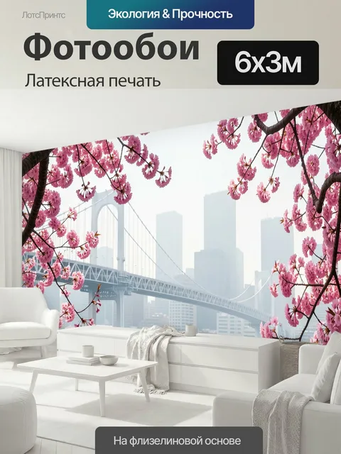 600 × 300 см · Латексная печать