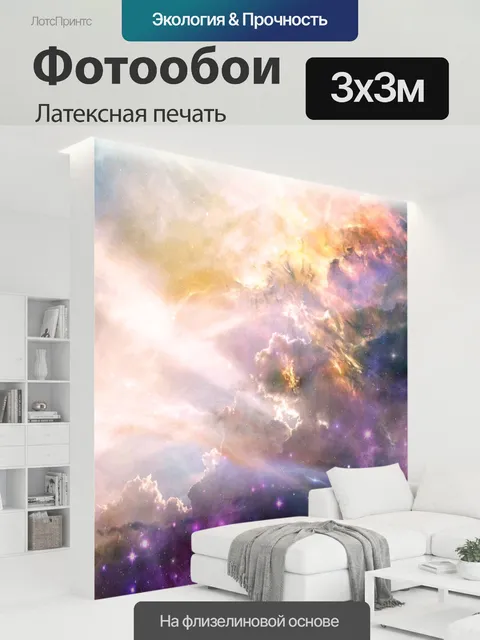 300 × 300 см · Латексная печать