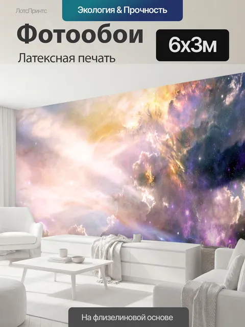 600 × 300 см · Латексная печать