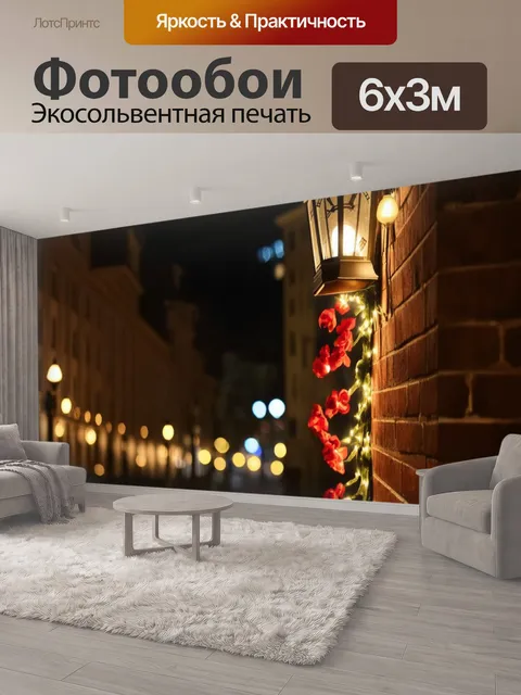 600 × 300 см · Экосольвентная печать