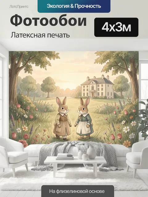 400 × 300 см · Латексная печать