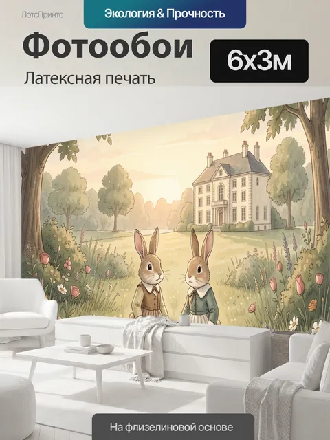 600 × 300 см · Латексная печать
