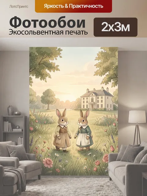 200 × 300 см · Экосольвентная печать
