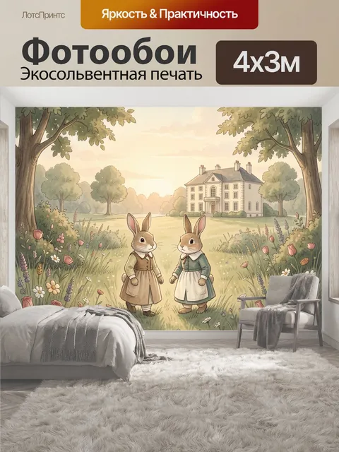 400 × 300 см · Экосольвентная печать