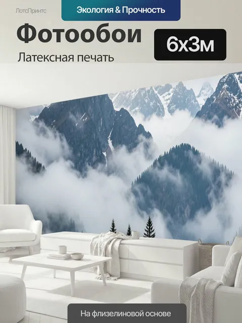 600 × 300 см · Латексная печать