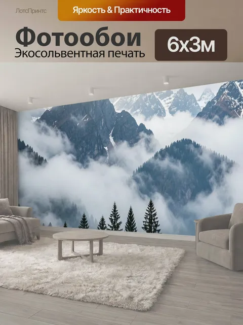 600 × 300 см · Экосольвентная печать