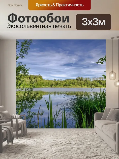 Фотообои Зеленый, деревья, природа