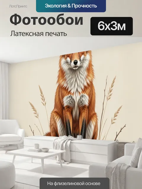 600 × 300 см · Латексная печать