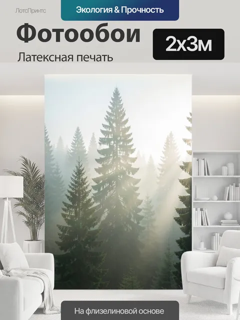 200 × 300 см · Латексная печать