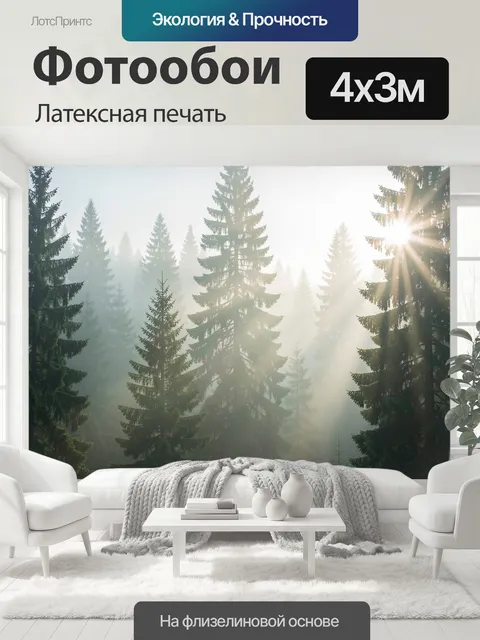 400 × 300 см · Латексная печать