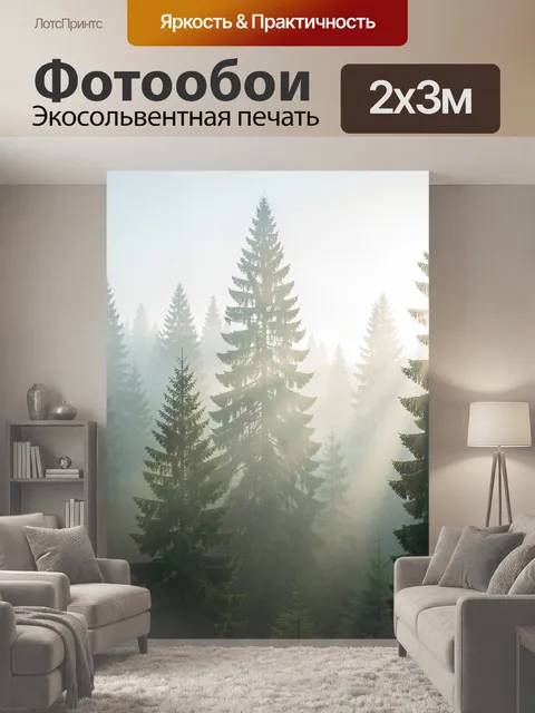 200 × 300 см · Экосольвентная печать
