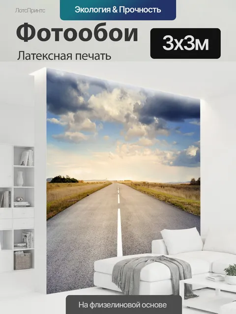 300 × 300 см · Латексная печать