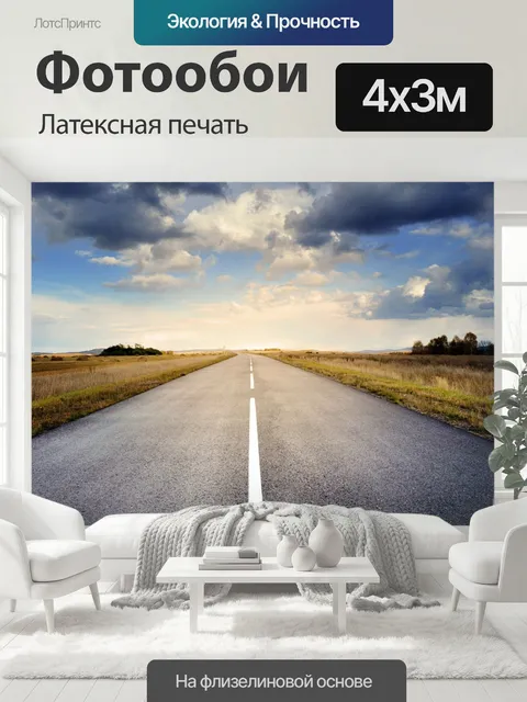 400 × 300 см · Латексная печать