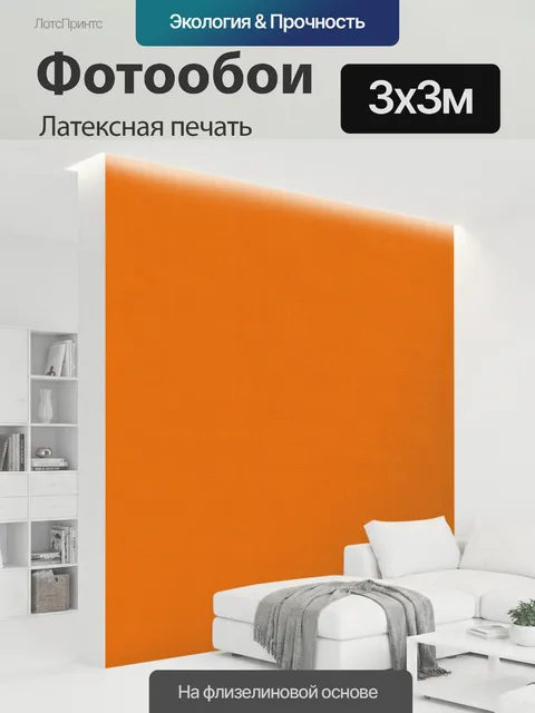 300 × 300 см · Латексная печать