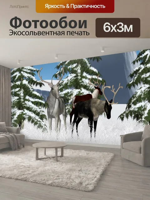 600 × 300 см · Экосольвентная печать