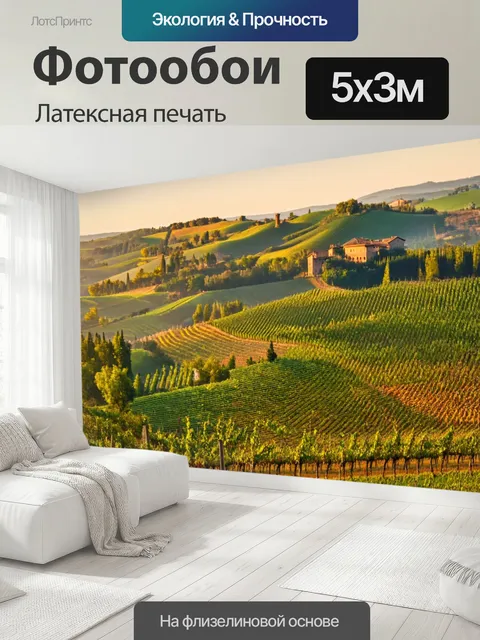 500 × 300 см · Латексная печать