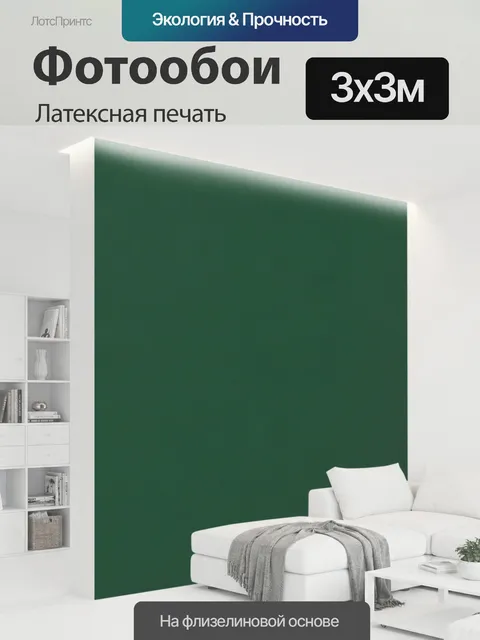 300 × 300 см · Латексная печать